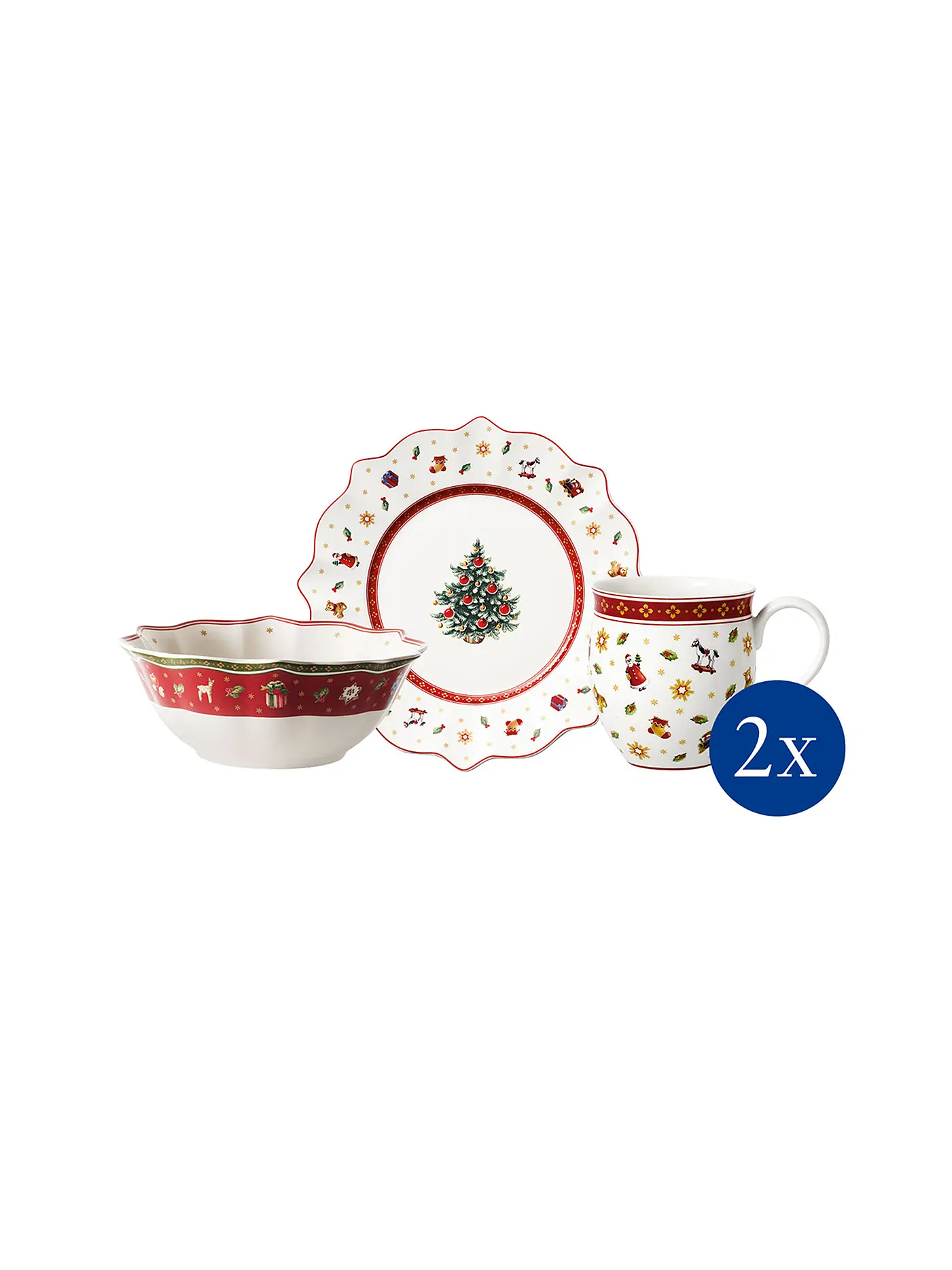 VILLEROY & BOCH | Toy's Delight Breakfast for Two weiß 6-teilig | 